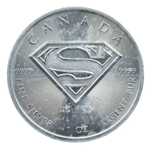 Better Date 2016 Canada 5 Dollars 1 Oz. Silver Superman World Coin- Silver *793