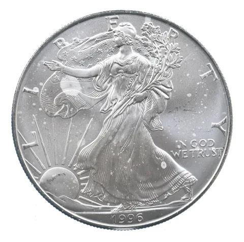 Better Date 1996 American Silver Eagle 1 Troy Oz .999 Fine Silver *628
