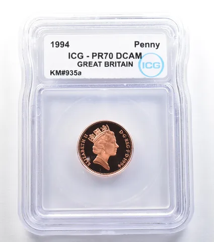1994 Great Britain Penny KM#935a PR70 DCAM ICG *7867