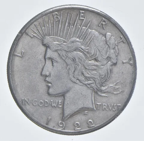 Better - 1922-S Peace Silver Dollar - 90% US Coin *695