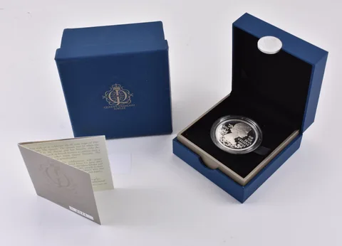 2012 Great Britain 5 Pound Silver Diamond Jubilee W/ OGP a4092