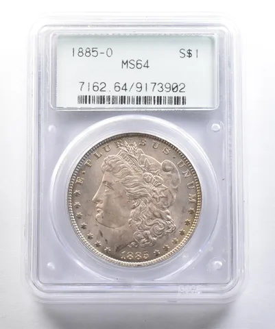 1885-O Morgan Silver Dollar MS64 PCGS OGH *4208