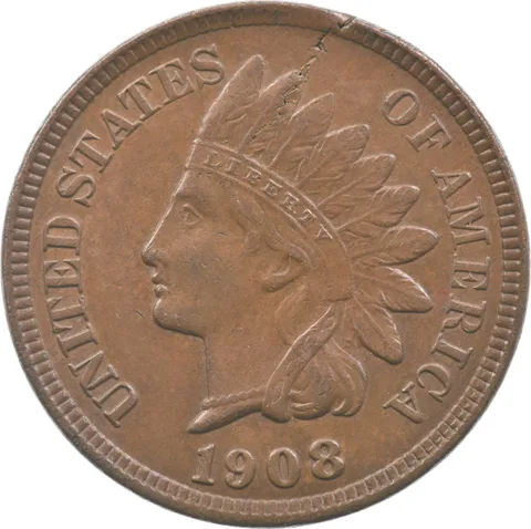 1908 Indian Head Cent *2002