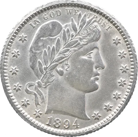 1894-O Barber Quarter *4764