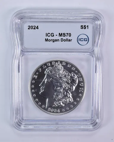 2024 Morgan Silver Dollar MS70 ICG