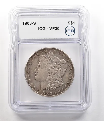 1903-S Morgan Silver Dollar VF30 ICG *4936