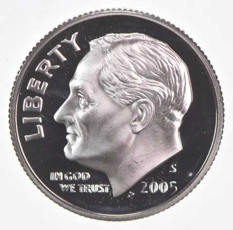 2005-S Roosevelt Dime Proof 90% Silver