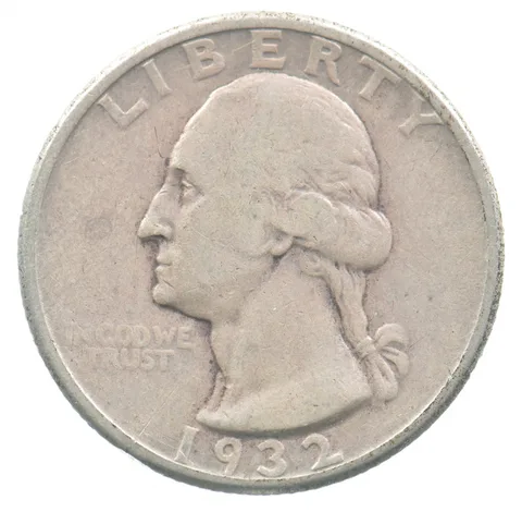 1932-D Washington Quarter *4779
