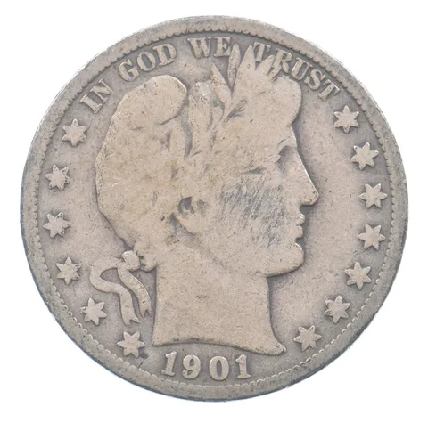 1901-S Barber Half Dollar *2588