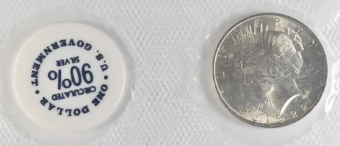 1922 Peace Silver Dollar GSA Soft Pack a1457