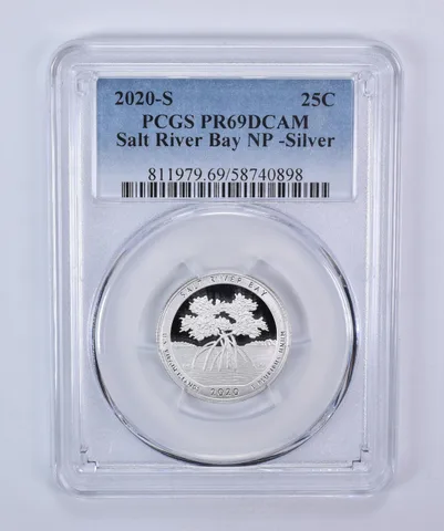 2020-S Washington Quarter ATB Silver Salt River Bay PR69 DCAM PCGS