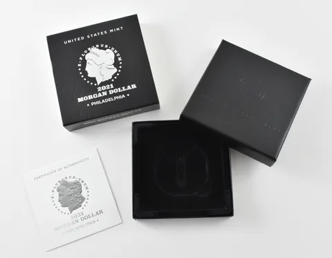 OGP 2021-P Morgan Silver Dollar - Philadelphia BOX & COA - NO COIN