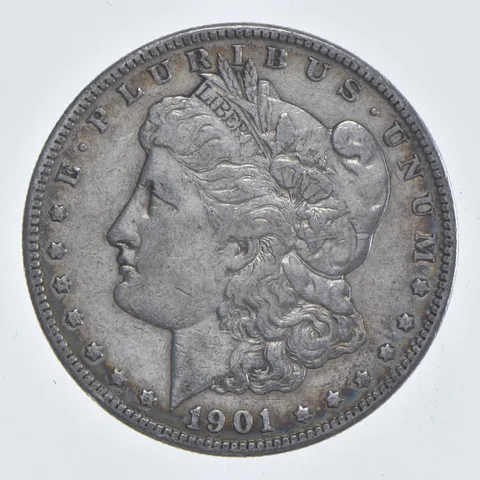 Early - 1901-O Morgan Silver Dollar - 90% US Coin *772