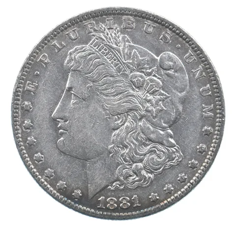 Better 1881 Morgan Silver Dollar - 90% US Coin - Nice Coin *657