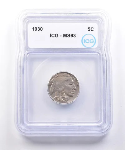 1930 Indian Head Buffalo Nickel MS63 ICG *4809