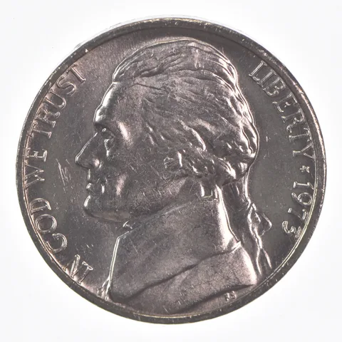 1973-(P) Jefferson Nickel Unc