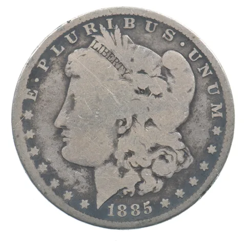 Early - 1885 Morgan Silver Dollar - 90% US Coin *019