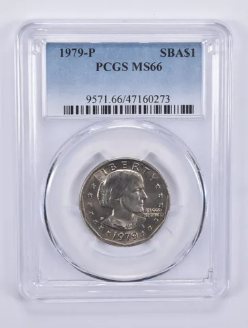 1979-P Susan B Anthony Dollar MS66 PCGS Blue Label