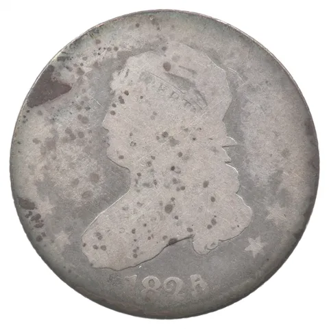 1825 Capped Bust Quarter 1825/4/2 *8896