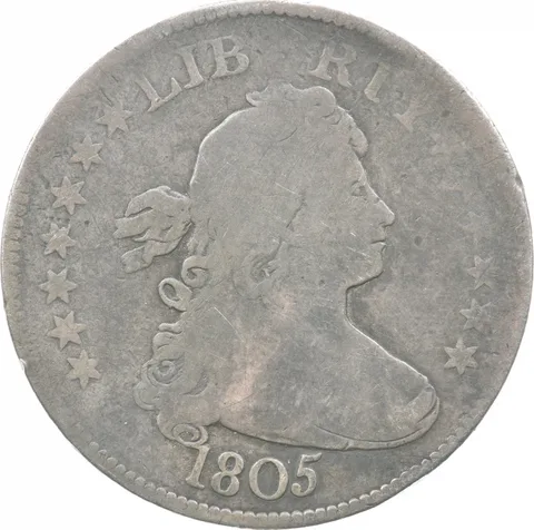 1805 Draped Bust Quarter a8938