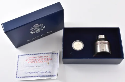 2005-P State Quarter Kansas Coin & Die Set US Mint *5257