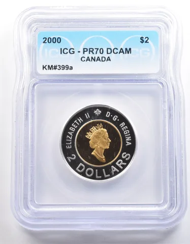 2000 Canada 2 Dollars KM#399a PR70 DCAM ICG *3981