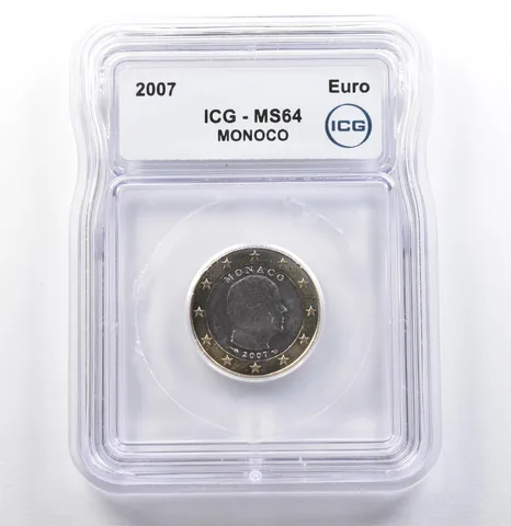 2007 Monaco Euro MS64 ICG *9945