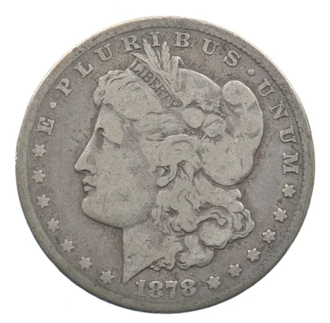 1878-CC Morgan Silver Dollar *7282