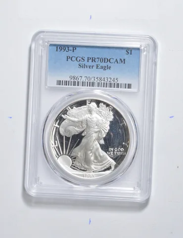 PR70 DCAM 1993-P American Silver Eagle PCGS *3382