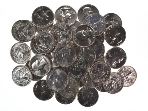 Lot (40) 1987-P Washington Quarter Clad Unc Roll