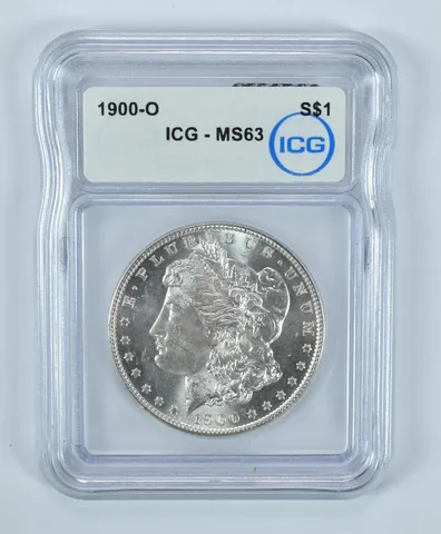 1900-O Morgan Silver Dollar MS63 ICG