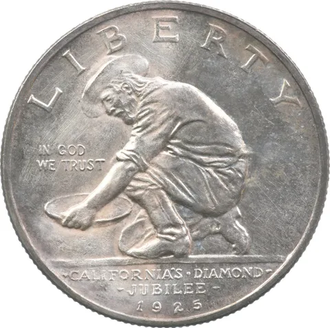 1925 California Commemorative Half Dollar *7340