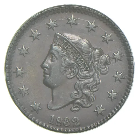 1832 Matron Head Large Cent a2065