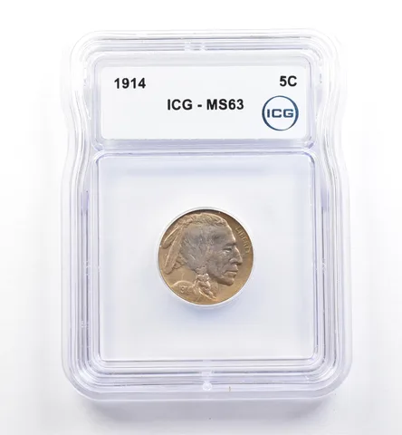 1914 Indian Head Buffalo Nickel MS63 ICG *9941