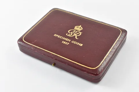 1937 Royal Mint Specimen Coin Set Box NO Coins *7644