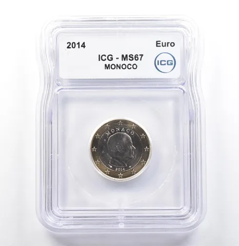 2014 Monaco Euro MS67 ICG *9949
