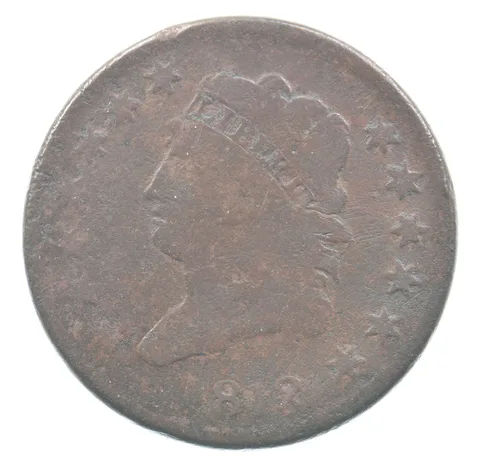 1812 Classic Head Large Cent Small Date *1535