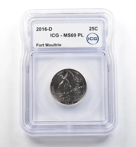 2016-D Washington Quarter ATB Fort Moultrie MS69 PL ICG *7463