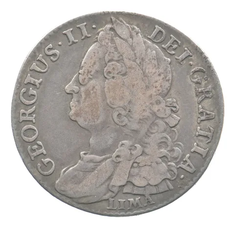 1745 Great Britain Silver Shilling George II *6481
