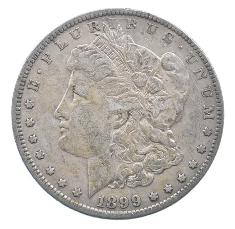 Better 1899-O Morgan Silver Dollar - 90% US Coin - Nice Coin *525