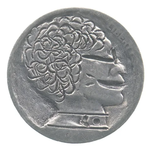 ND Indian Head Buffalo Nickel Hobo Nickel Miss Meyers *4811