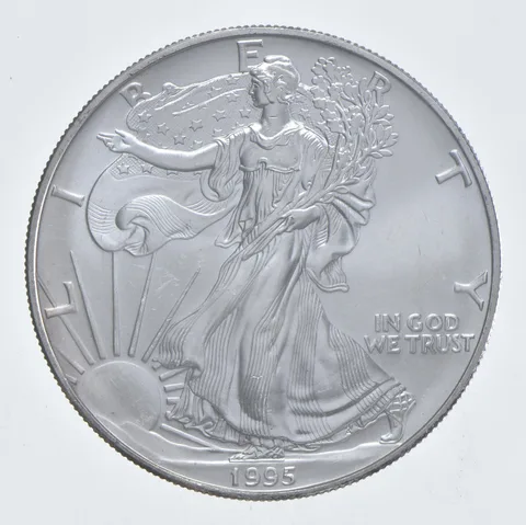 Better Date 1995 American Silver Eagle 1 Troy Oz .999 Fine Silver *737