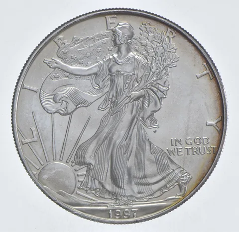 Better Date 1997 American Silver Eagle 1 Troy Oz .999 Fine Silver *372