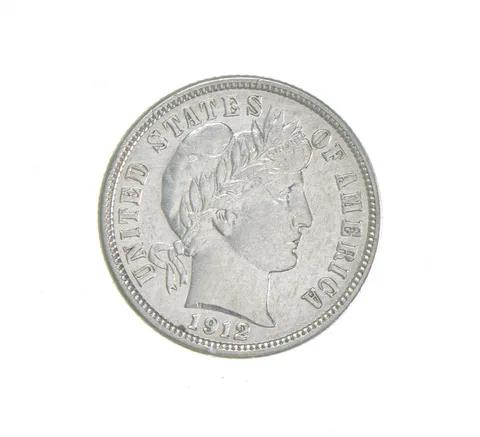 1912 Barber Dime *2413