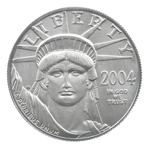 2004 (P) $100 American Platinum Eagle Unc 1 Oz