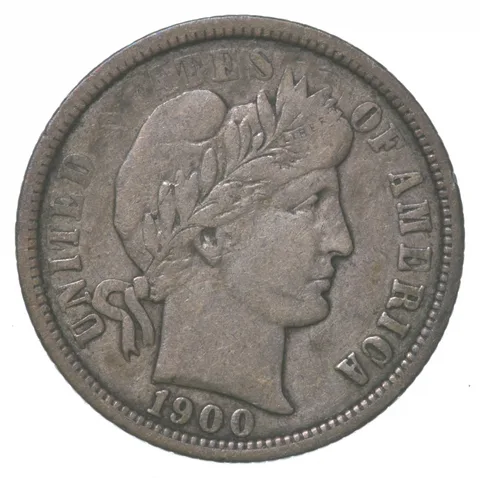 1900-O Barber Dime *6206