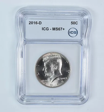 2016-D Kennedy Half Dollar MS67+ ICG