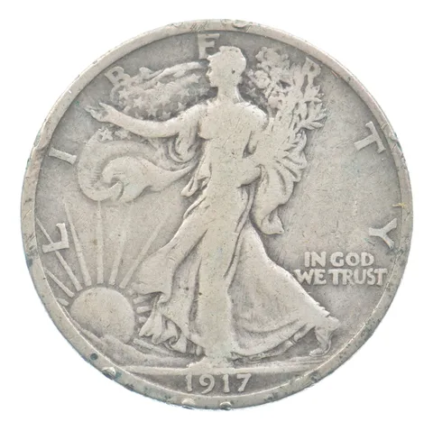 1917-S Walking Liberty Half Dollar *0373