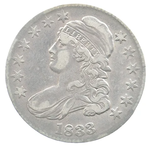 1833 Capped Bust Half Dollar *4823