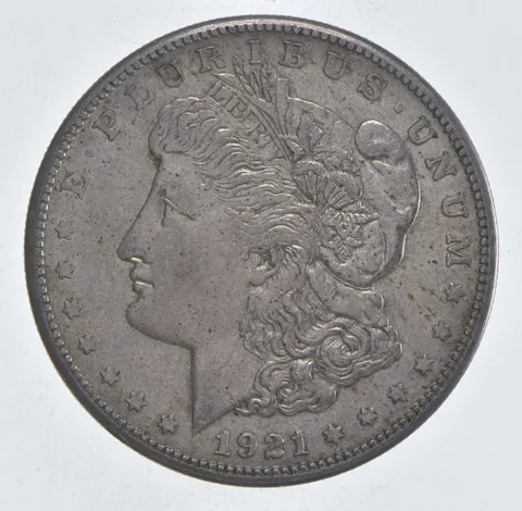 1921-S Morgan Silver Dollar - Last Year Issue 90% $1 Bullion *534